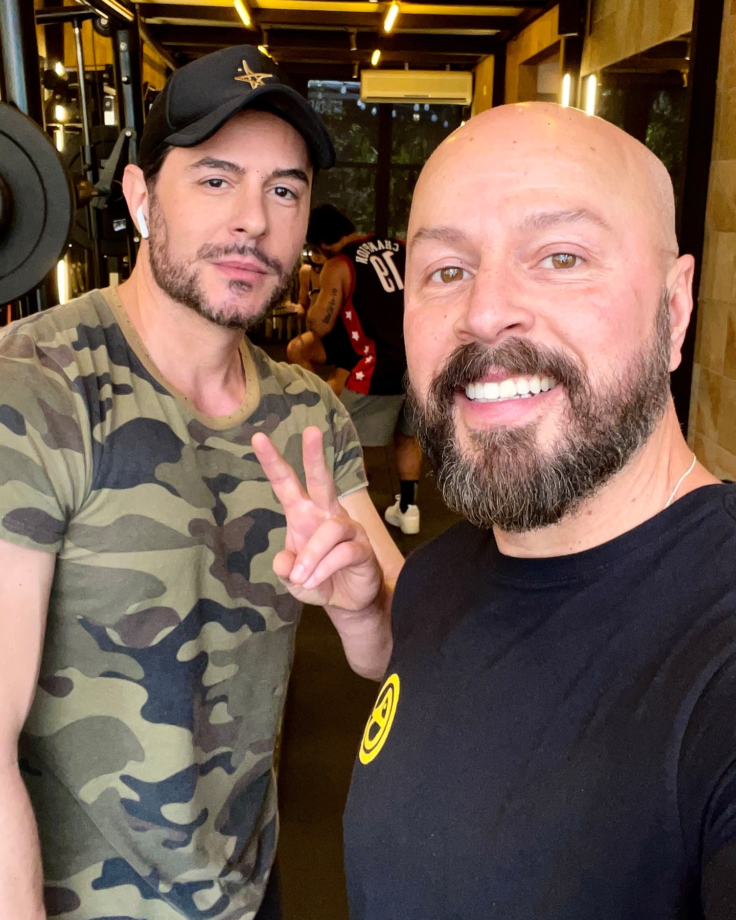 Equipamento moderno da academia